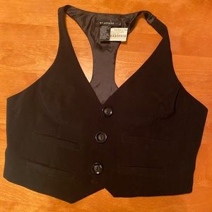 Short Button up Vest